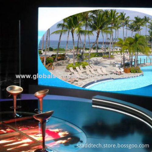 3mm Indoor LED Display for TV Station Background Using, Installed in Paraguay